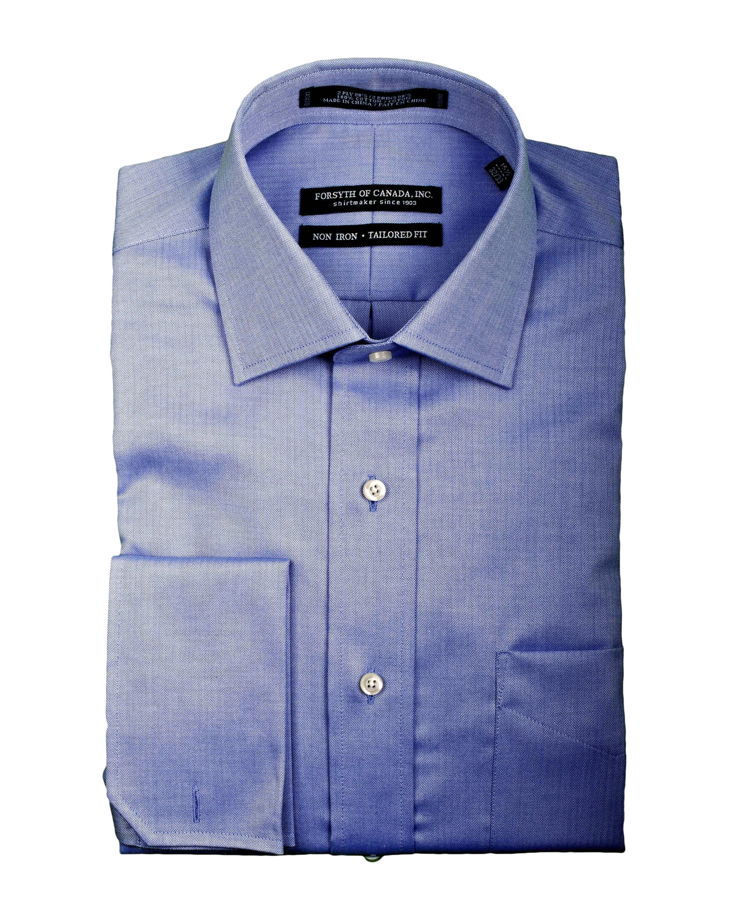 7838-324 - French Blue - Dress Shirt