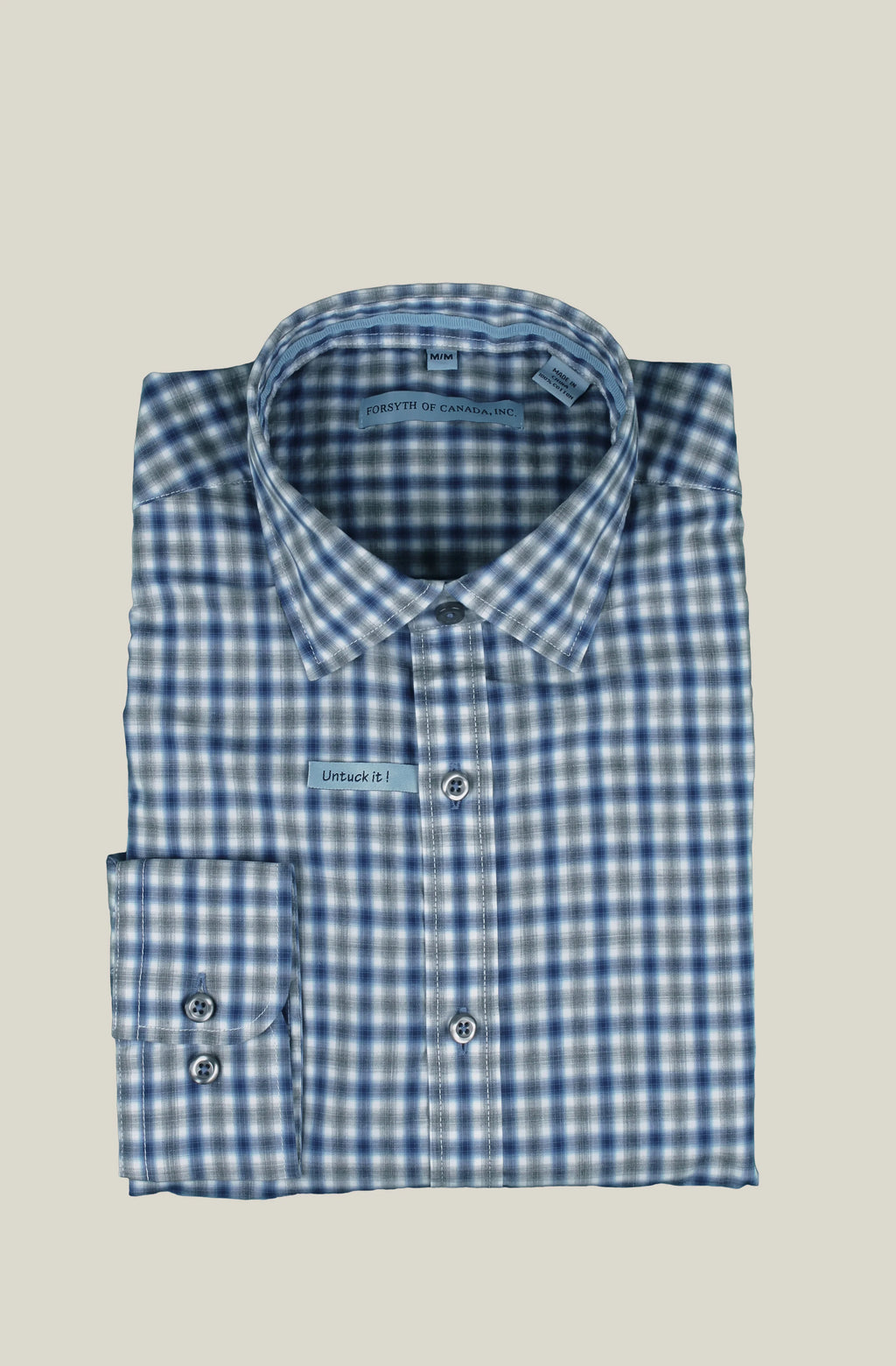 9185L - Smoke - Sport Shirt