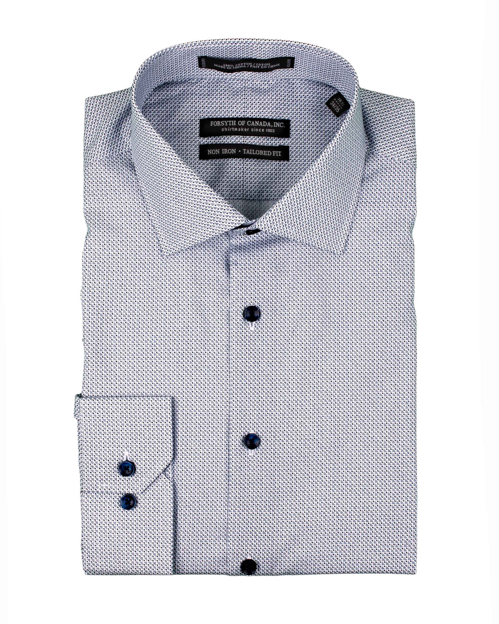 9283-814 - Navy - Dress Shirt