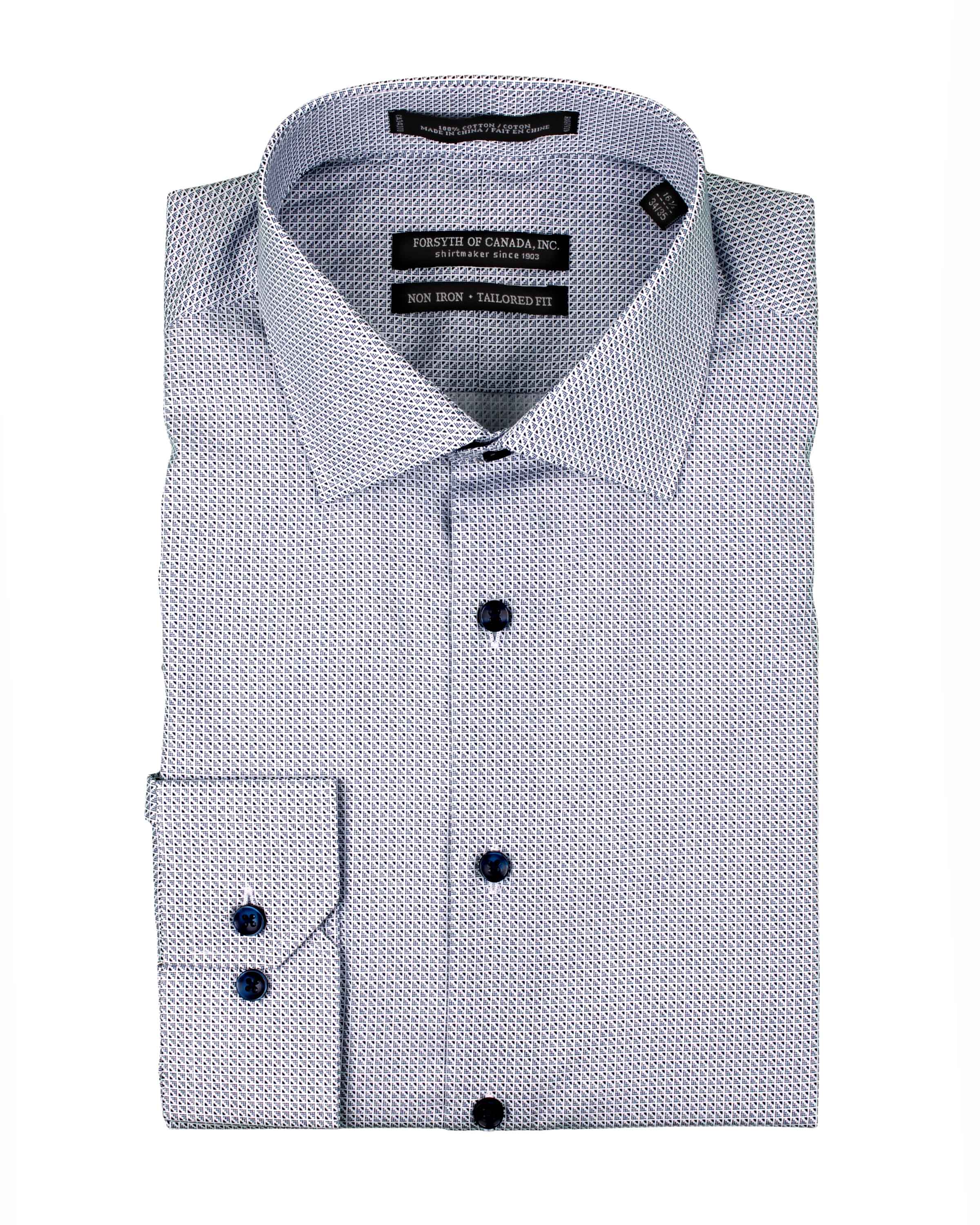 9283-814 - Navy - Dress Shirt