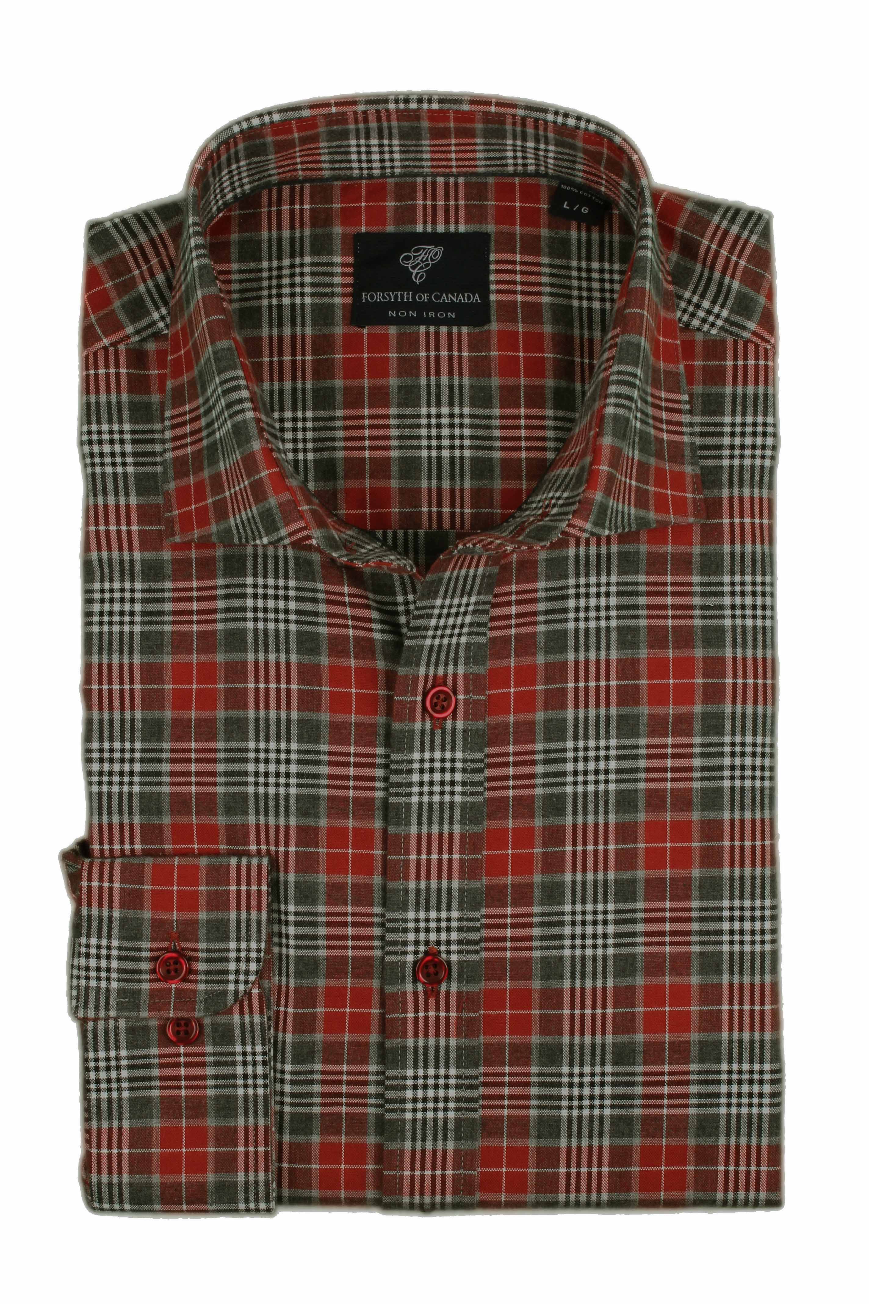 9304L - Cabin Red - Sport Shirt
