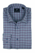 9306L - Smokey Blue - Sport Shirt