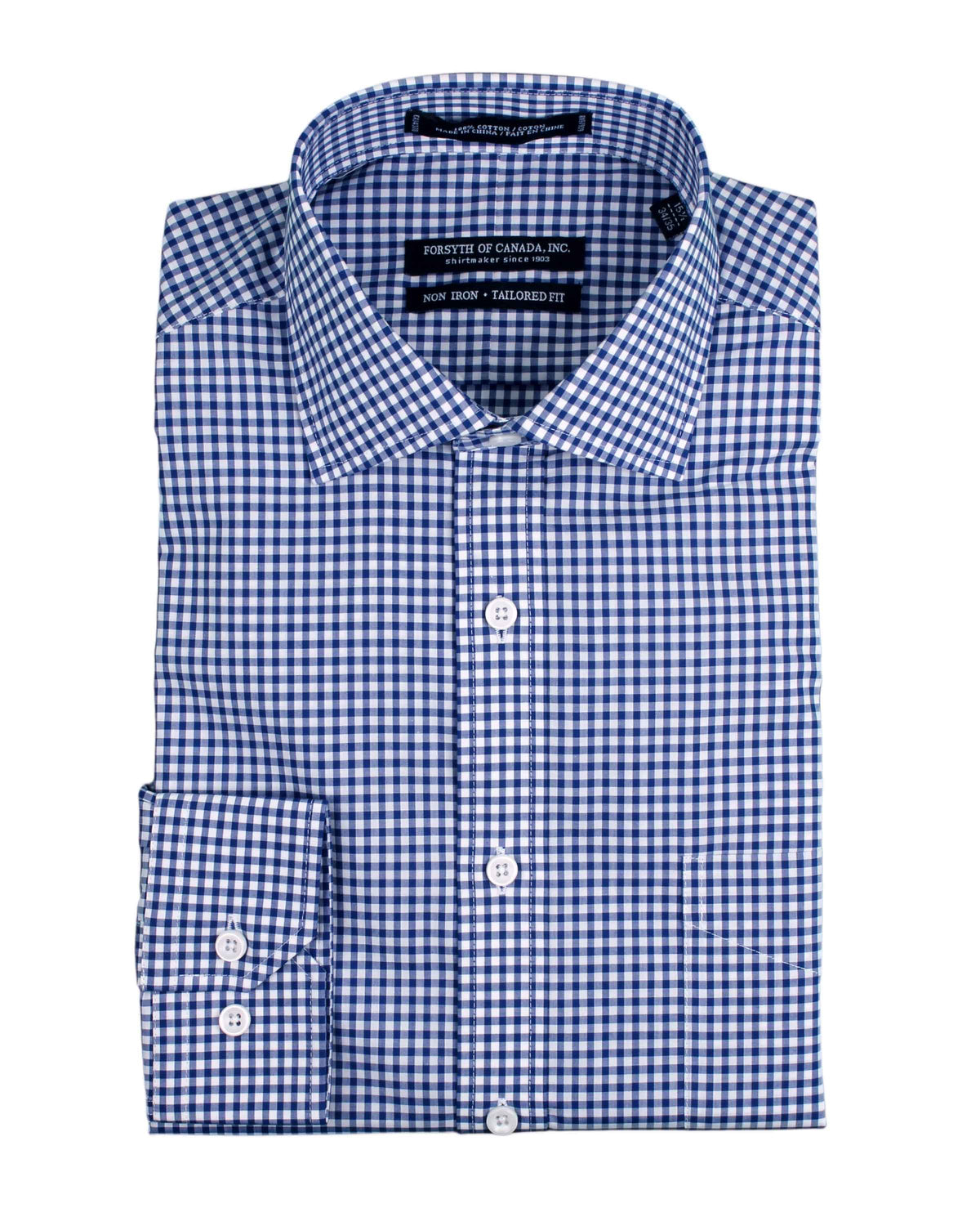 9322-814 - Navy - Dress Shirt