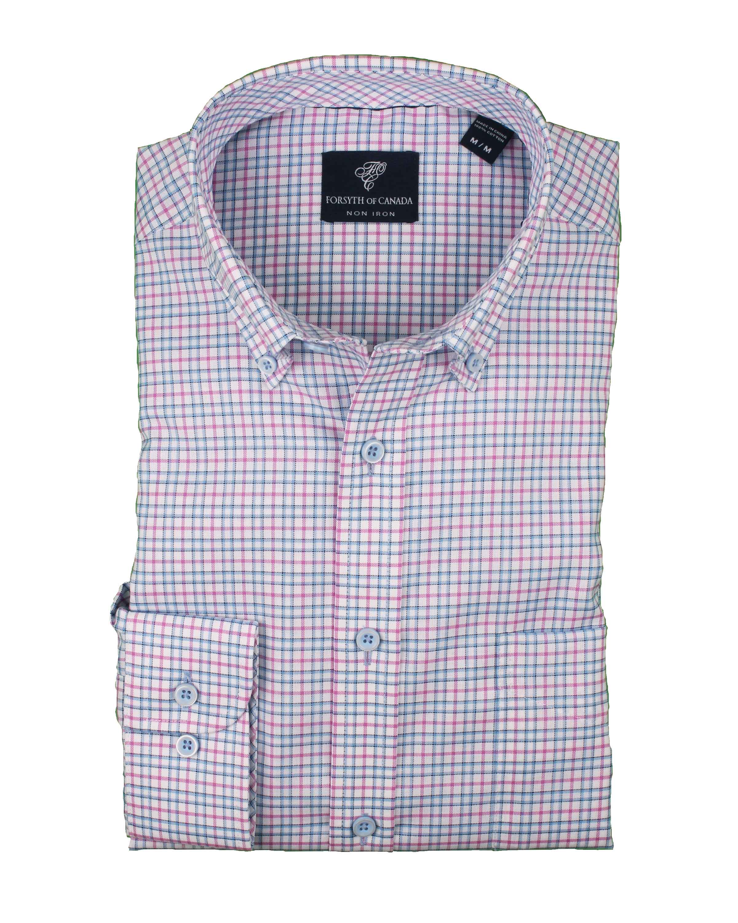 9358S - Lilac - Sport Shirt